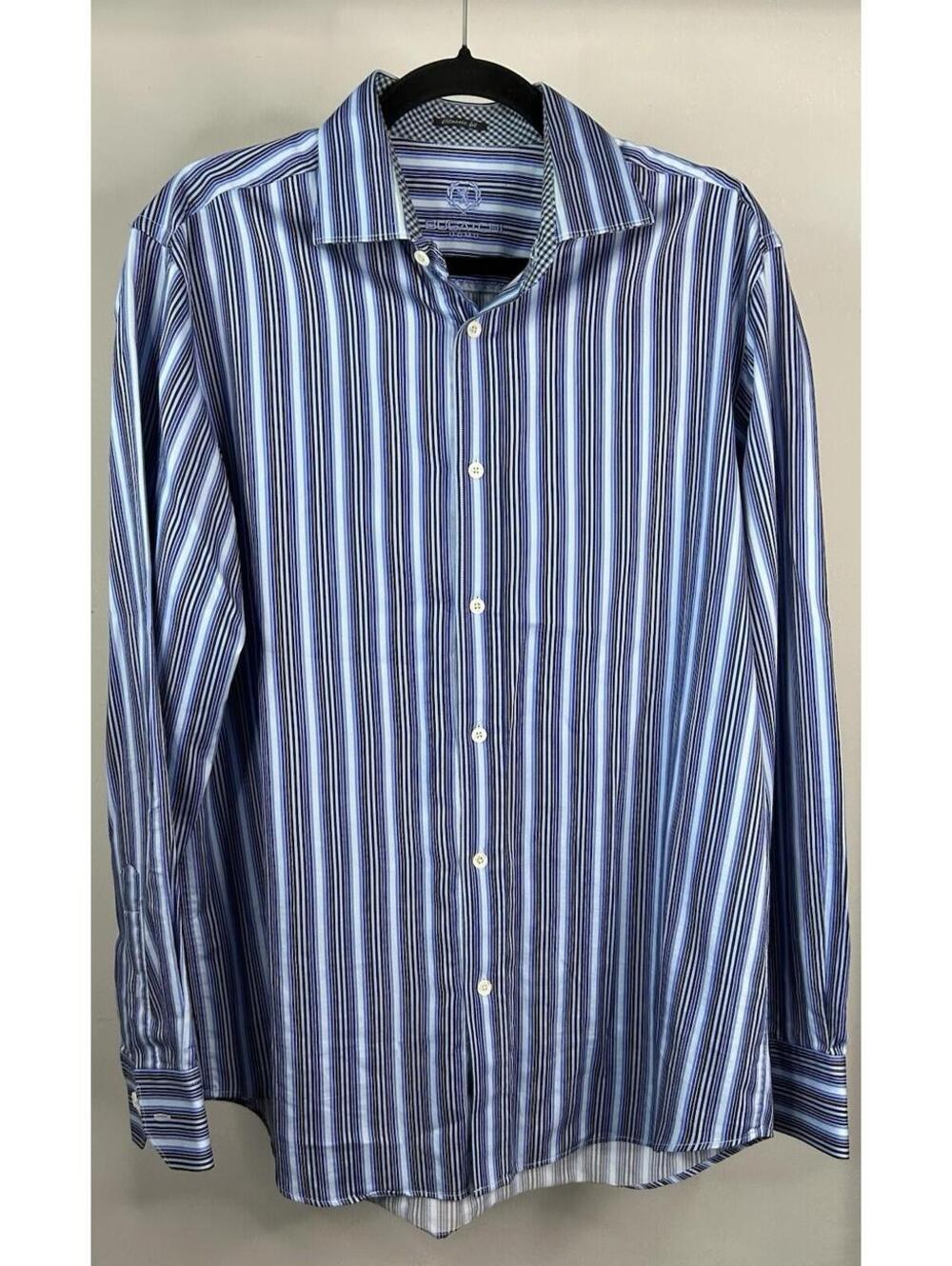 Bugatchi Uomo Classic Fit Button Down Shirt Men’s Size Large